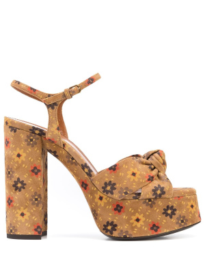 

Bianca 85mm platform sandals, Saint Laurent Bianca 85mm platform sandals