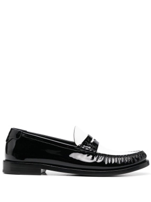 

Le Loafer contrast detail loafers, Saint Laurent Le Loafer contrast detail loafers