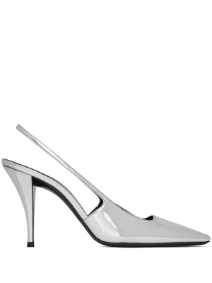 

Tom 90mm slingback pumps, Saint Laurent Tom 90mm slingback pumps