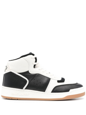 

Colour-block high-top sneakers, Saint Laurent Colour-block high-top sneakers