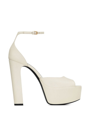 

Jodie 145mm platform sandals, Saint Laurent Jodie 145mm platform sandals