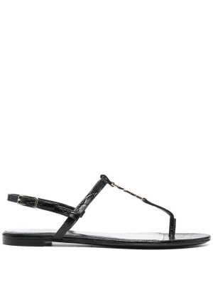 

Cassandra open-toe sandals, Saint Laurent Cassandra open-toe sandals