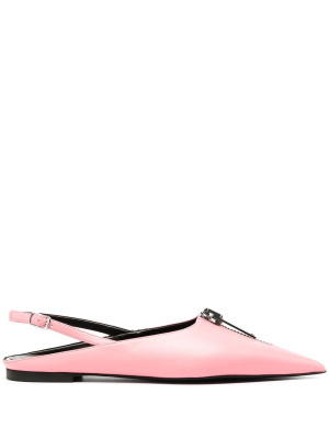 

Slingback pointed mules, Stella McCartney Slingback pointed mules