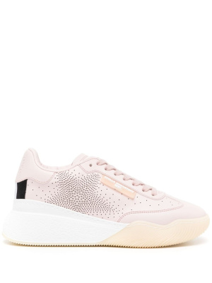 

Perforated star low-top sneakers, Stella McCartney Perforated star low-top sneakers