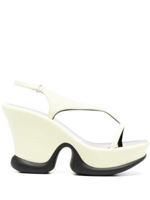 

Shroom slingback wedge 110mm sandals, Stella McCartney Shroom slingback wedge 110mm sandals