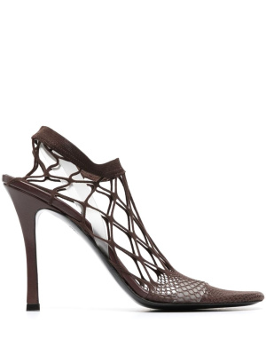 

115mm high heel knitted sandals, Stella McCartney 115mm high heel knitted sandals