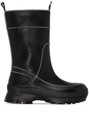 

Trace vegan-leather boots, Stella McCartney Trace vegan-leather boots