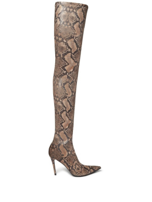 

Stella Iconic python-print boots, Stella McCartney Stella Iconic python-print boots