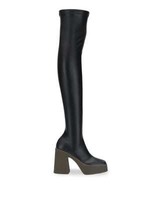

Platform thigh-high boots, Stella McCartney Platform thigh-high boots