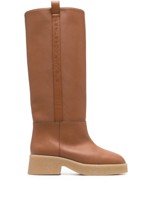 

Skyla knee-high platform boots, Stella McCartney Skyla knee-high platform boots