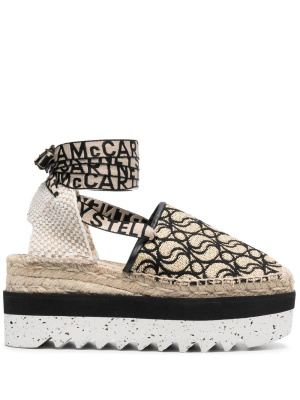 

Gaia flatform espadrilles, Stella McCartney Gaia flatform espadrilles