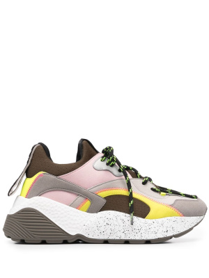 

Panelled chunky sneakers, Stella McCartney Panelled chunky sneakers