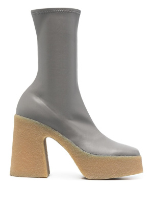 

Skyla stretch platform boots, Stella McCartney Skyla stretch platform boots