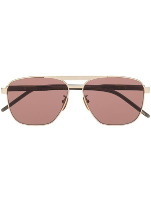 

Tinted pilot-frame sunglasses, Gucci Eyewear Tinted pilot-frame sunglasses