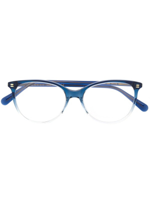 

Gradient soft round-frame glasses, Gucci Eyewear Gradient soft round-frame glasses