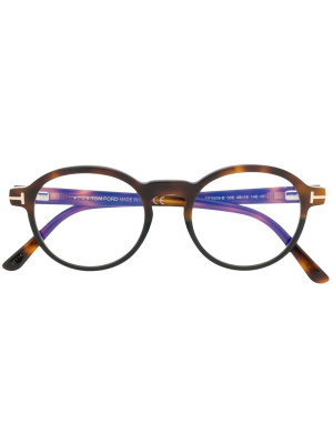

Round frame glasses, TOM FORD Eyewear Round frame glasses