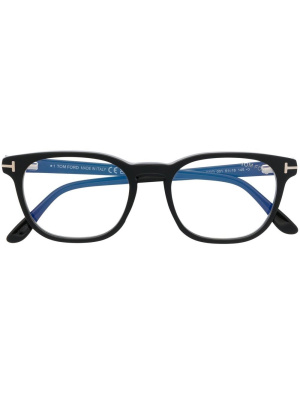 

T-logo square-frame glasses, TOM FORD Eyewear T-logo square-frame glasses