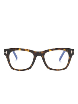 

Tortoiseshell square-frame glasses, TOM FORD Eyewear Tortoiseshell square-frame glasses