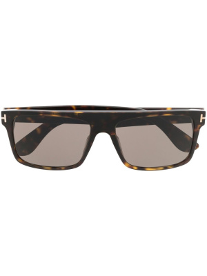 

Square-frame tortoiseshell sunglasses, TOM FORD Eyewear Square-frame tortoiseshell sunglasses