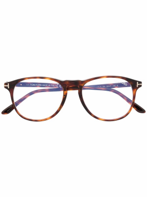 

Tortoiseshell-frame glasses, TOM FORD Eyewear Tortoiseshell-frame glasses