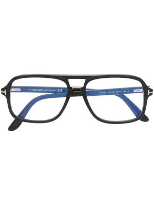 

Acetate pilot-frame glasses, TOM FORD Eyewear Acetate pilot-frame glasses