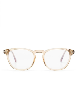 

Transparent round-frame glasses, TOM FORD Eyewear Transparent round-frame glasses