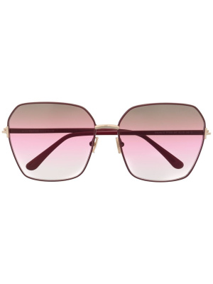 

Oversized-frame gradient sunglasses, TOM FORD Eyewear Oversized-frame gradient sunglasses
