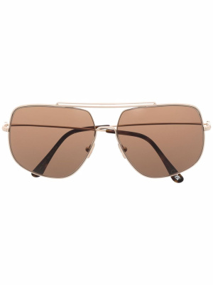 

Oversized pilot-frame sunglasses, TOM FORD Eyewear Oversized pilot-frame sunglasses