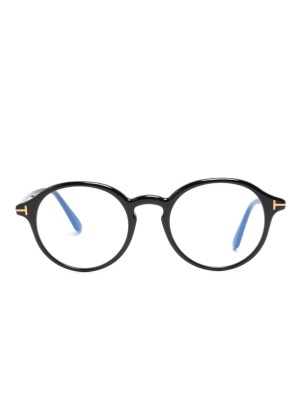 

5867-B round-frame glasses, TOM FORD Eyewear 5867-B round-frame glasses