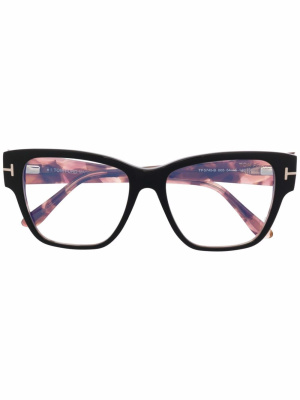 

Tortoise square-frame glasses, TOM FORD Eyewear Tortoise square-frame glasses