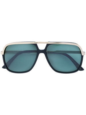 

Navigator-frame sunglasses, Gucci Eyewear Navigator-frame sunglasses