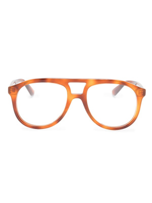 

Tortoiseshell round-frame glasses, Gucci Eyewear Tortoiseshell round-frame glasses