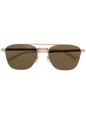 

Two-tone pilot-frame sunglasses, Gucci Eyewear Two-tone pilot-frame sunglasses