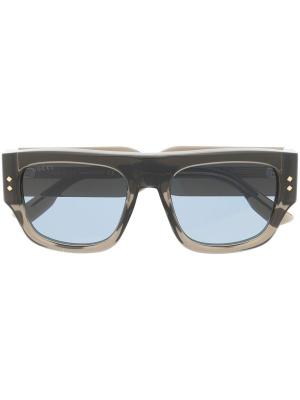 

Translucent square-frame sunglasses, Gucci Eyewear Translucent square-frame sunglasses