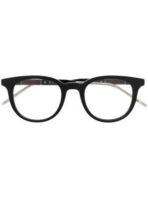 

Round-frame logo glasses, Gucci Eyewear Round-frame logo glasses