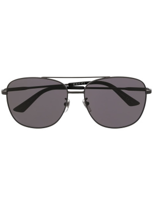 

Pilot-frame tinted sunglasses, Gucci Eyewear Pilot-frame tinted sunglasses