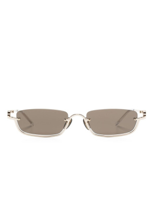 

Interlocking G rectangle-frame sunglasses, Gucci Eyewear Interlocking G rectangle-frame sunglasses
