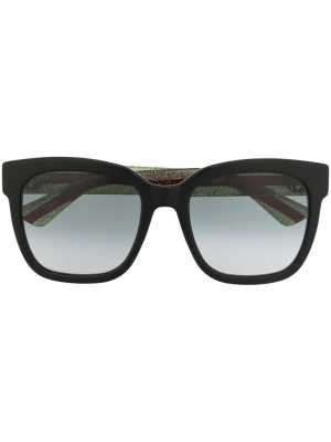 

Square-frame gradient sunglasses, Gucci Eyewear Square-frame gradient sunglasses