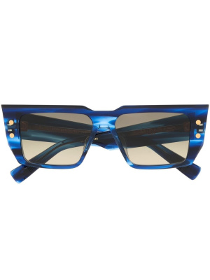 

B-VI rectangular-frame sunglasses, Balmain Eyewear B-VI rectangular-frame sunglasses
