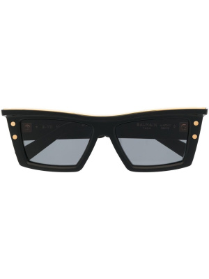 

Cat-eye tinted sunglasses, Balmain Eyewear Cat-eye tinted sunglasses