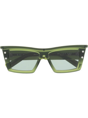 

Square-frame tinted sunglasses, Balmain Eyewear Square-frame tinted sunglasses