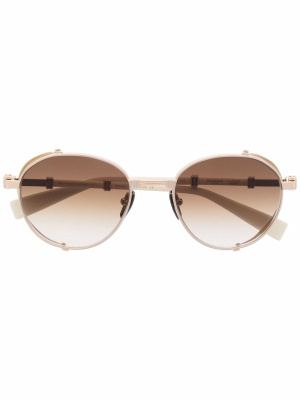 

3d goggle-style sunglasses, Balmain Eyewear 3d goggle-style sunglasses