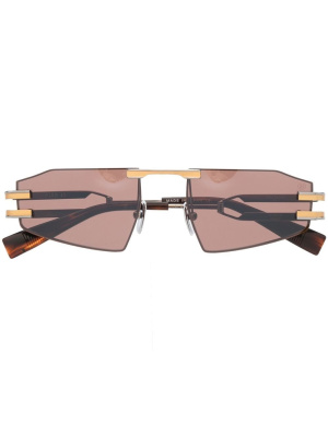 

Rectangle frame sunglasses, Balmain Eyewear Rectangle frame sunglasses