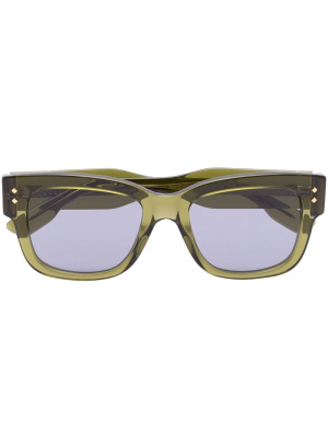 

Square transparent-frame sunglasses, Gucci Eyewear Square transparent-frame sunglasses