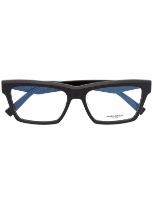 

Wayfarer-frame glasses, Saint Laurent Eyewear Wayfarer-frame glasses