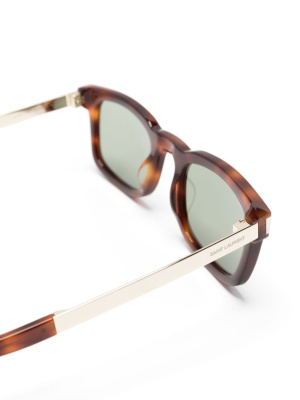 

SL 581 square-frame sunglasses, Saint Laurent Eyewear SL 581 square-frame sunglasses