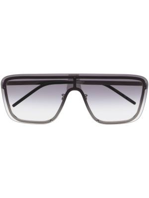 

Oversized shield sunglasses, Saint Laurent Eyewear Oversized shield sunglasses