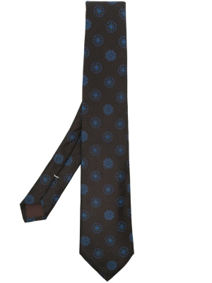 

Floral-jacquard silk tie, Canali Floral-jacquard silk tie