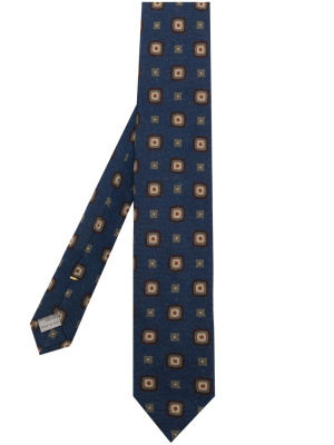 

Patterned-knit wool tie, Canali Patterned-knit wool tie