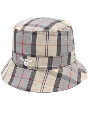 

Check-print bucket hat, Barbour Check-print bucket hat